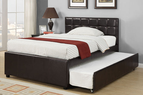POU9215 - Twn/Full Size Bed w/ Trundle
