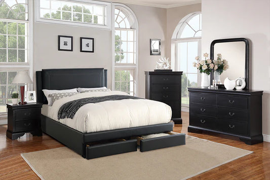 POU9334 - Bed Frame with Storage