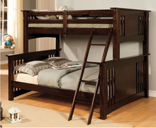 Load image into Gallery viewer, FOABK602 - Twin/Full Bunk Bed