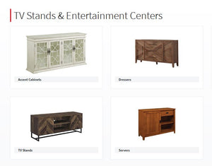 Coaster Catalog TV Stands - Select to View all