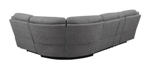 COA600370 - Upholstered Power Sectional Grey