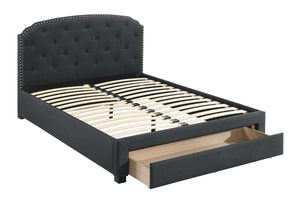 POU9509- Bed Frame with Storage